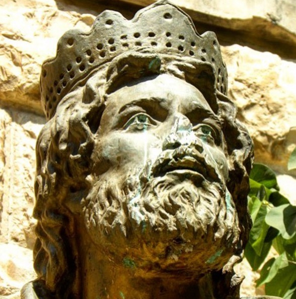 King David Sculpture on the way to David's Tomb