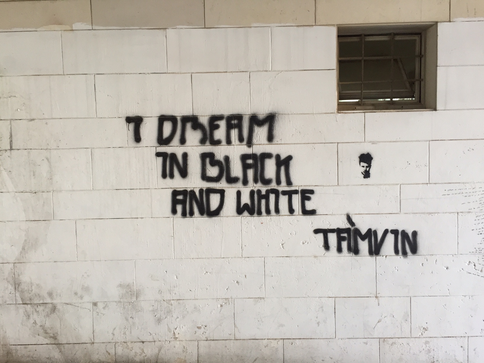 "I Dream in Black and White", Jerusalem 2016